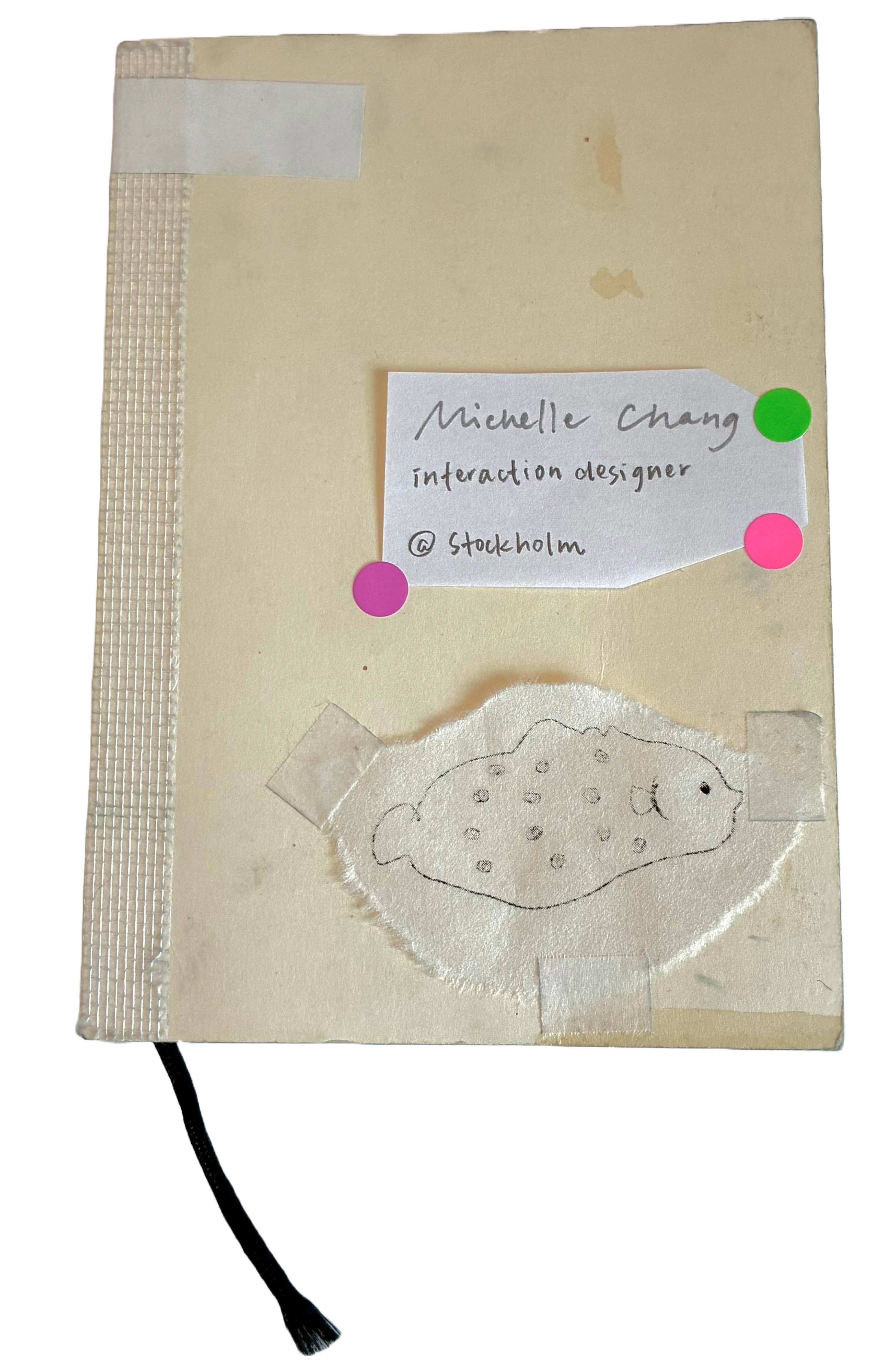 Michelle Chang's sketchbook cover